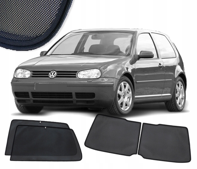 ZASLONKI POD WYMIAR VW GOLF 4 IV WERSJA 3 DRZWI