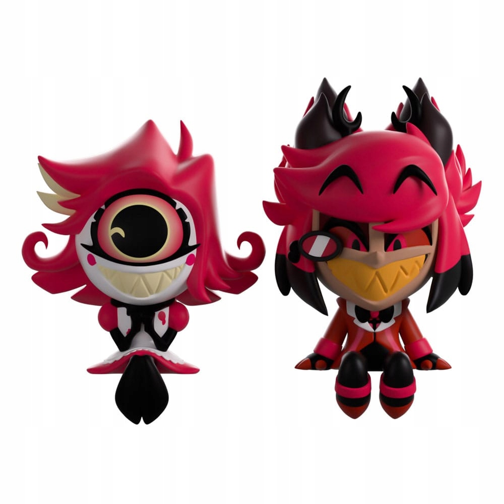 Youtooz Hazbin Hotel Alastor & Niffty Figurky Monitor Buddiez
