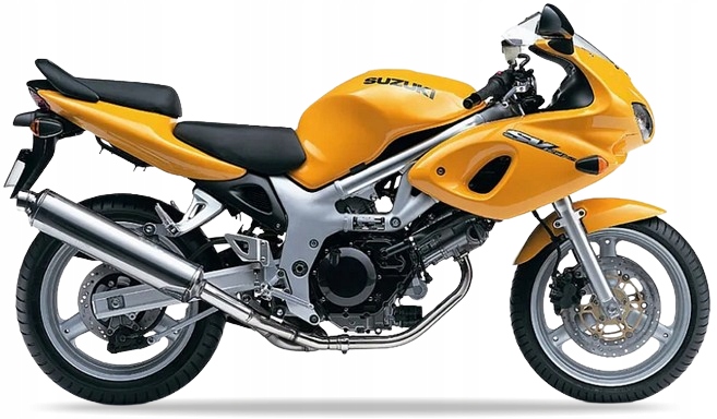 Samolepky Na Motocykl Juula Pro Suzuki Sv 650 S 2000 Žluté Y9F
