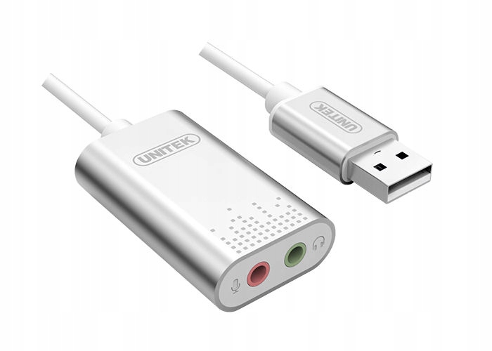 

karta dźwiękowa stereo Usb 2.0 Unitek Y-247A