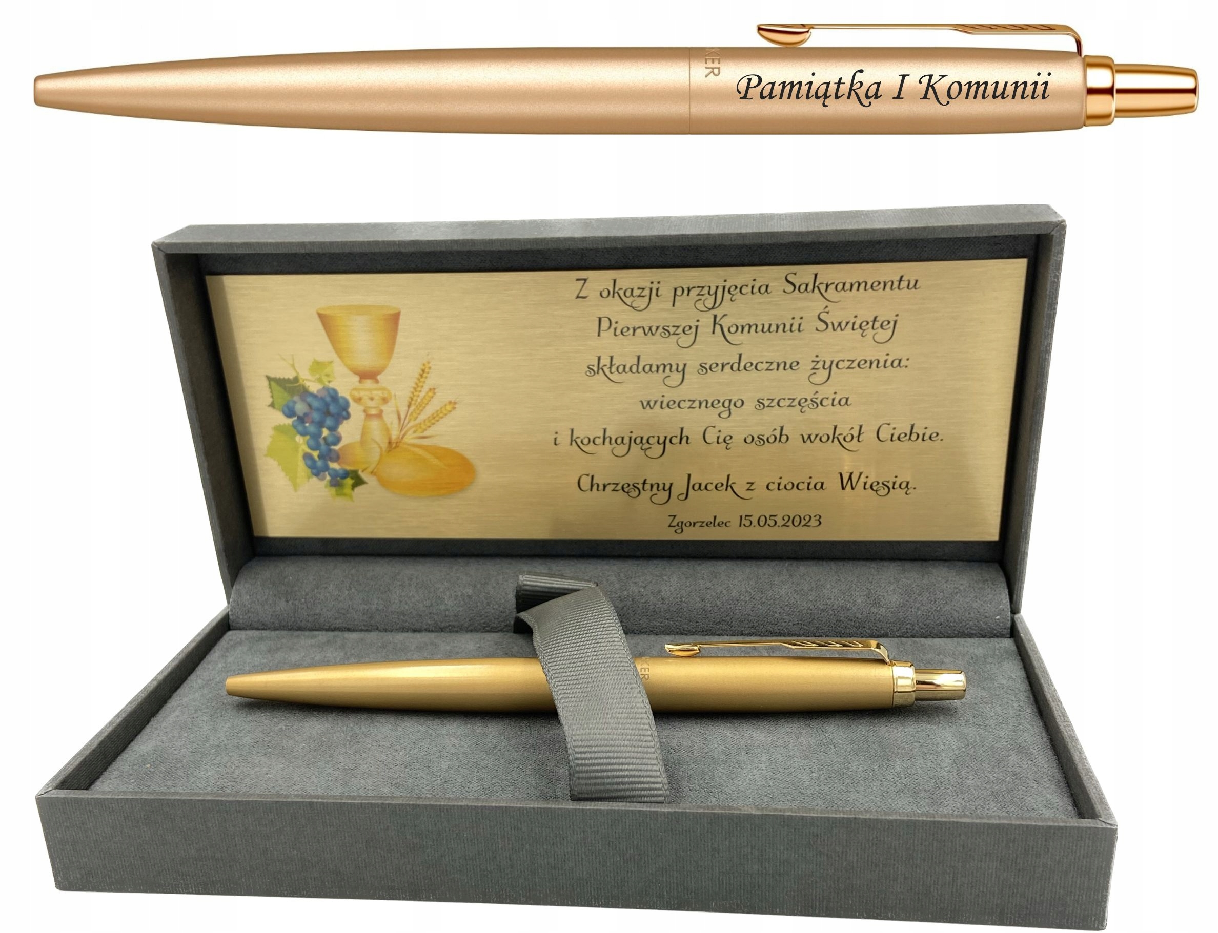

Parker Długopis Jotter Mono Gold na Komunię+Grawer