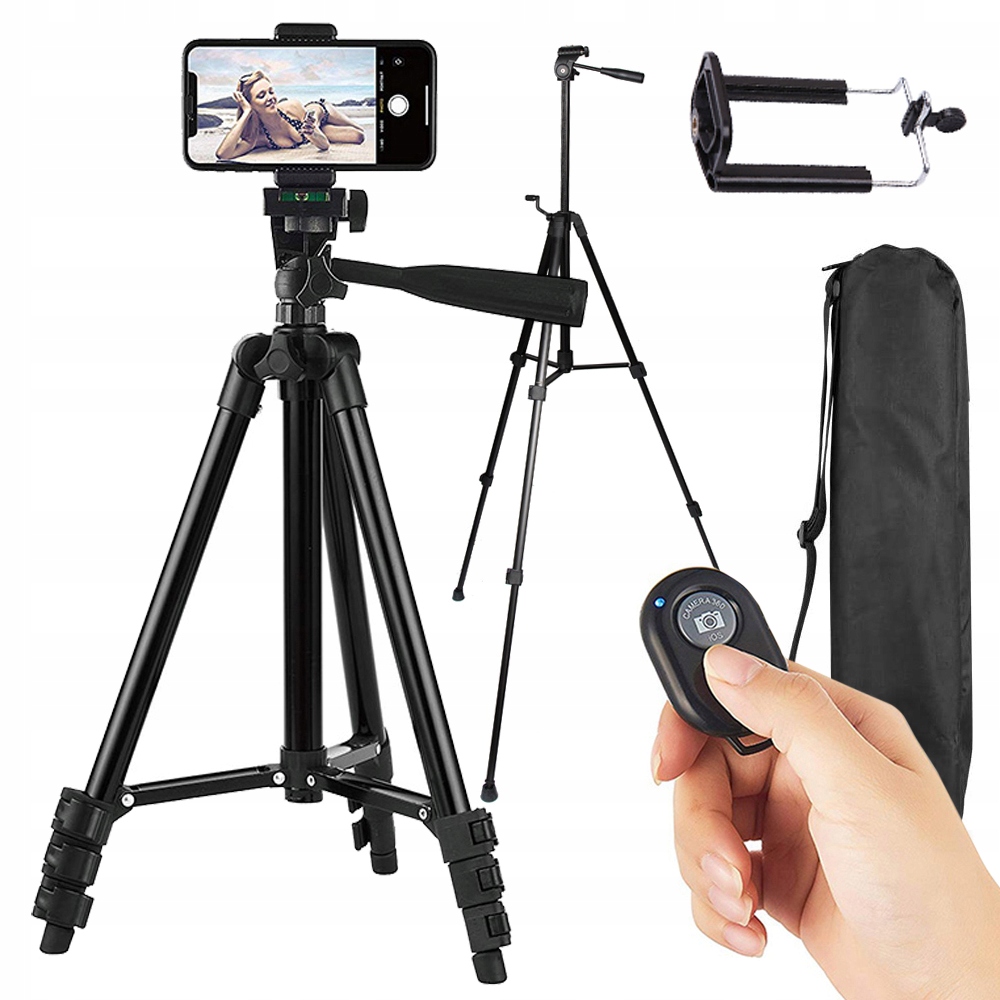 

Statyw 4w1 Tripod 103cm Pilot Uchwyt Na Telefon