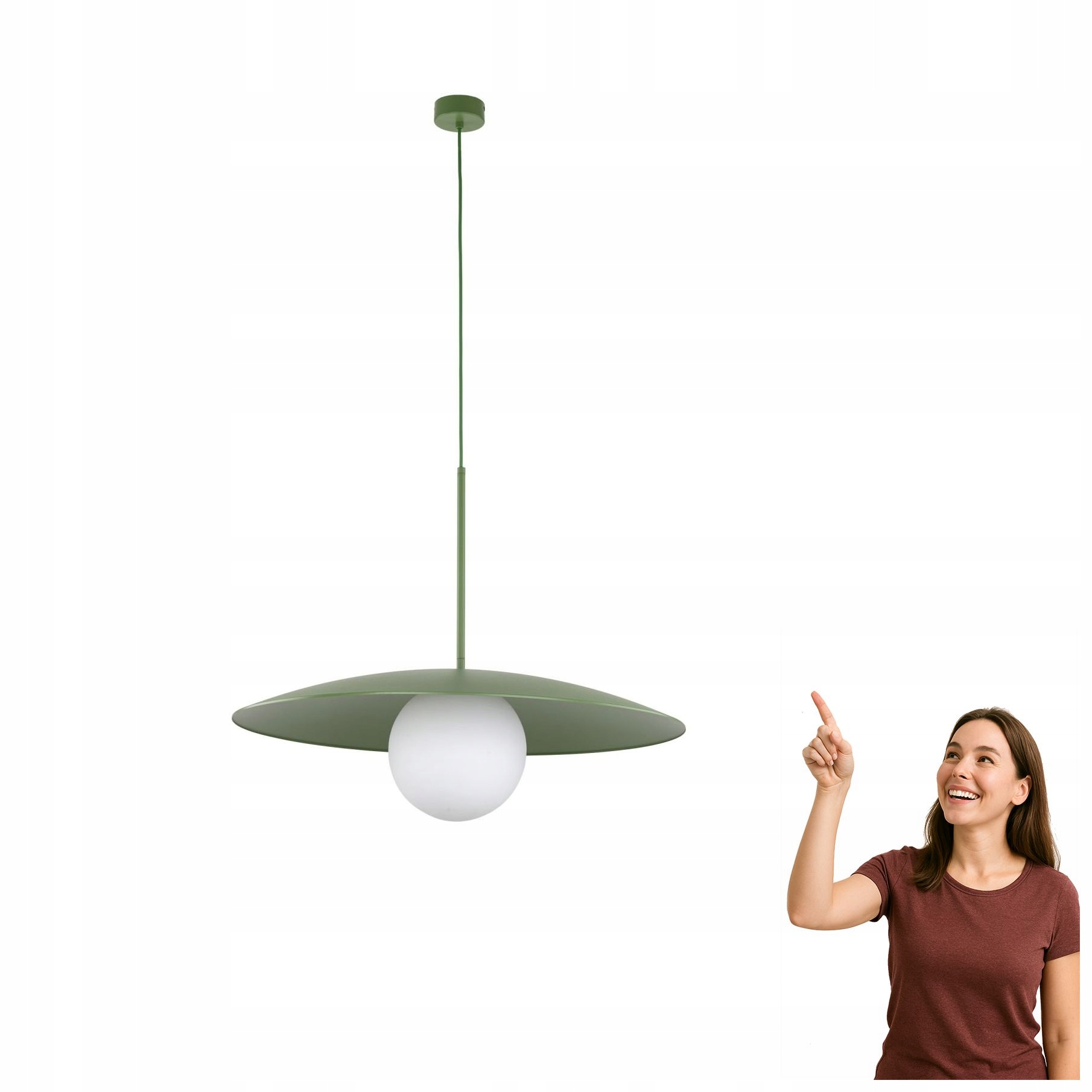 Závesná lampa Slate Peapod Glass 10909 Tk Lighting