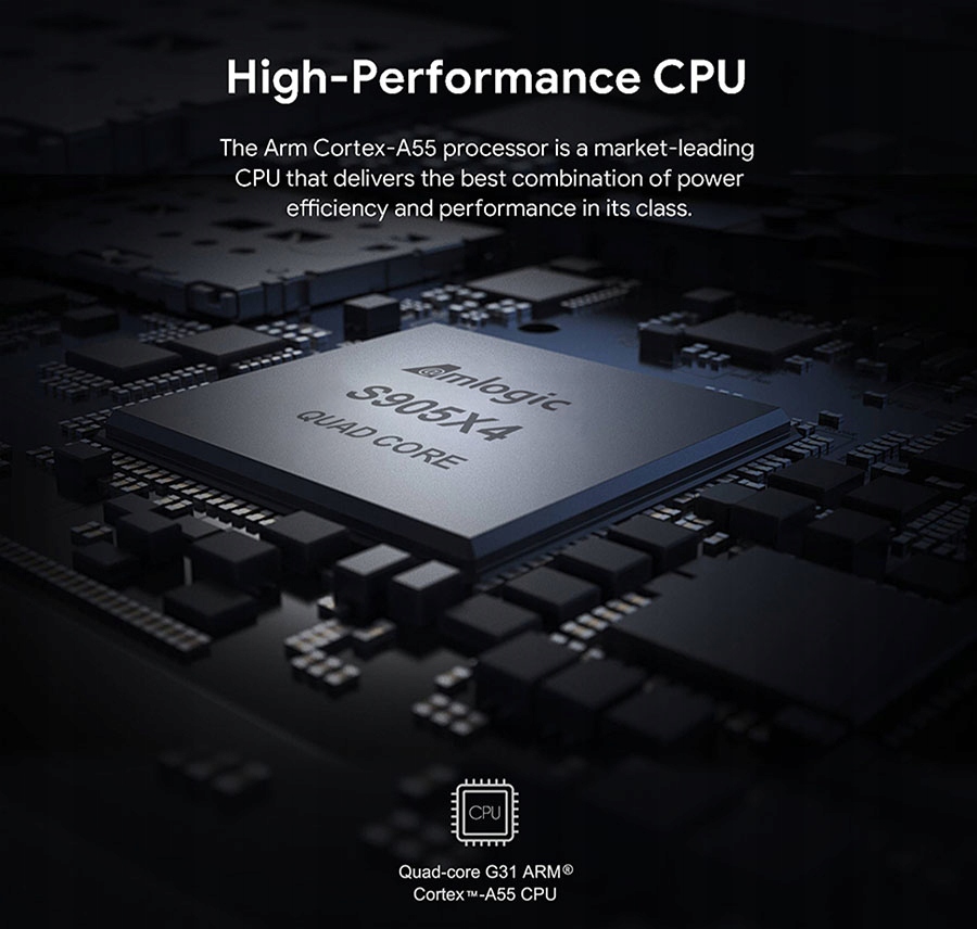 Dekoder MASCOM MC A102T/C Android 10 DVB-T2 H.265 Waga produktu 147 kg