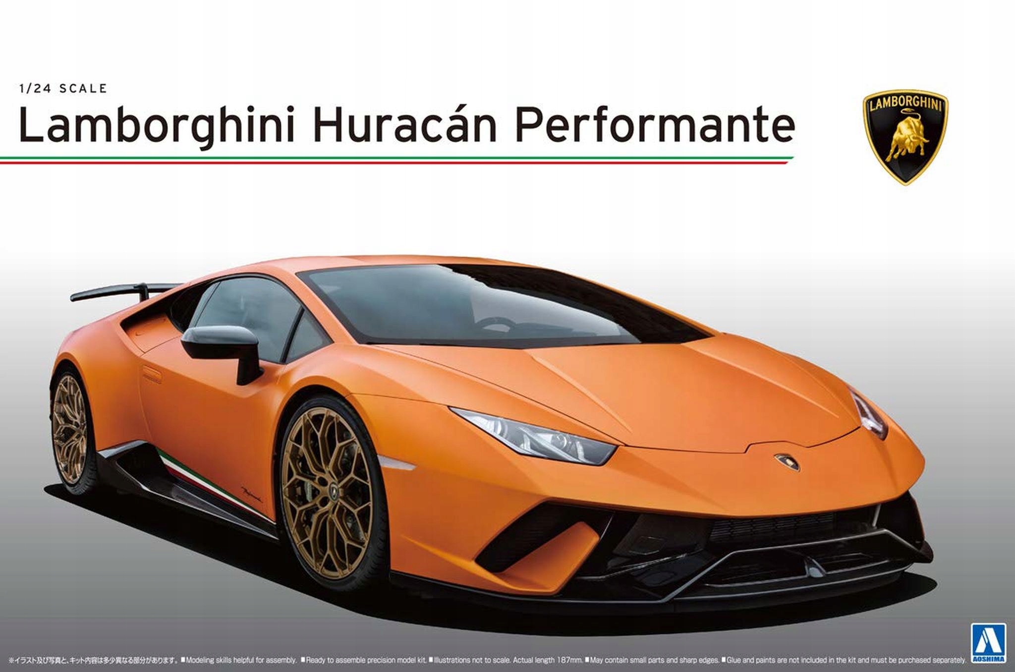 Aoshima Lamborghini Huracan Performante 1:24