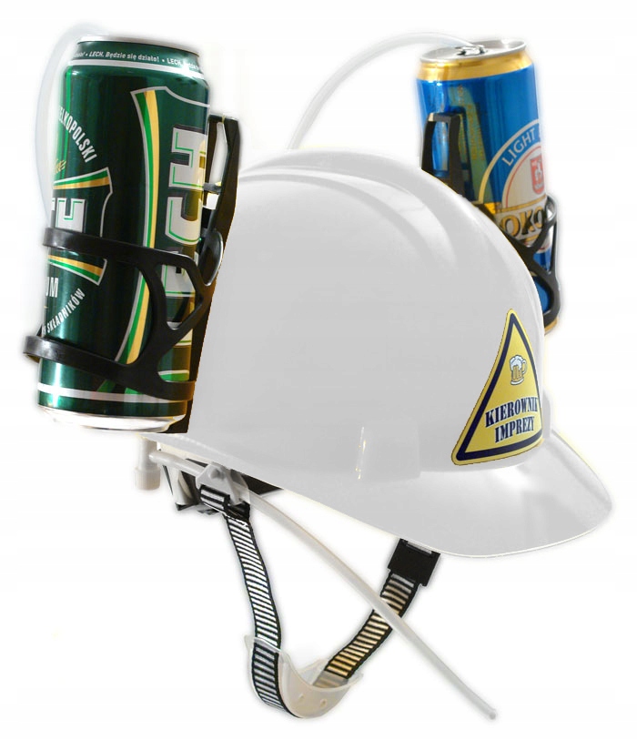 KASK hełm PIWNY z ZAWORKIEM - naklejka GRATIS