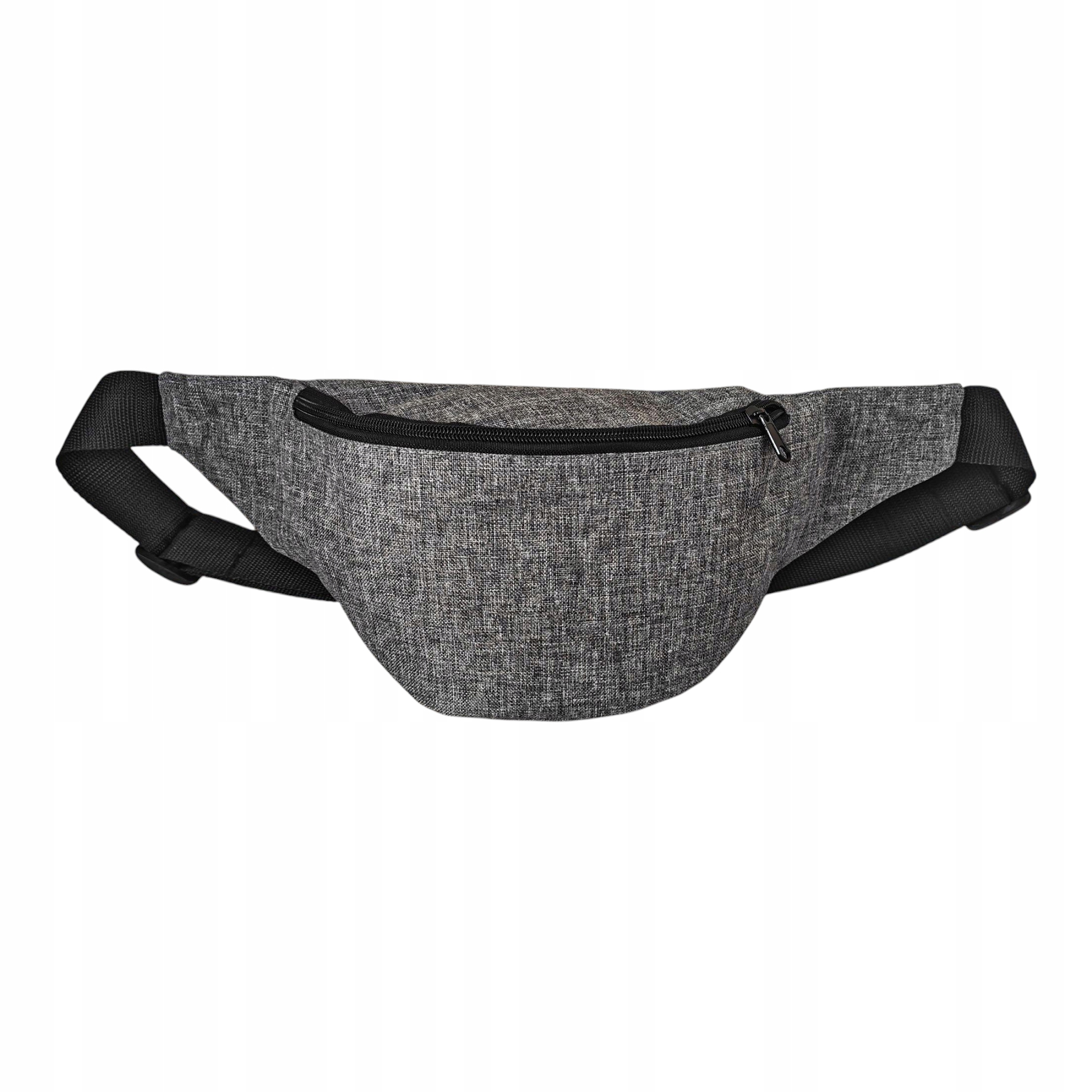 MAXI SASZETKA NERKA DUŻA NA TELEFON PIENIĄDZE PASEK SZARY MELANŻ