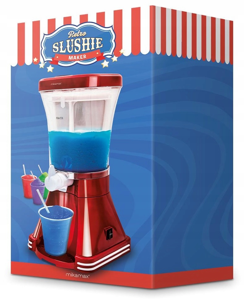 Retro Slushie Maker Granitor – Domácí Stroj Na Žulu A Sorbet 1 Litr