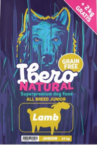 Ibero Grain Free Junior Lamb Bezzbożowa Hipoalergiczna Jagnięcina 14 kg