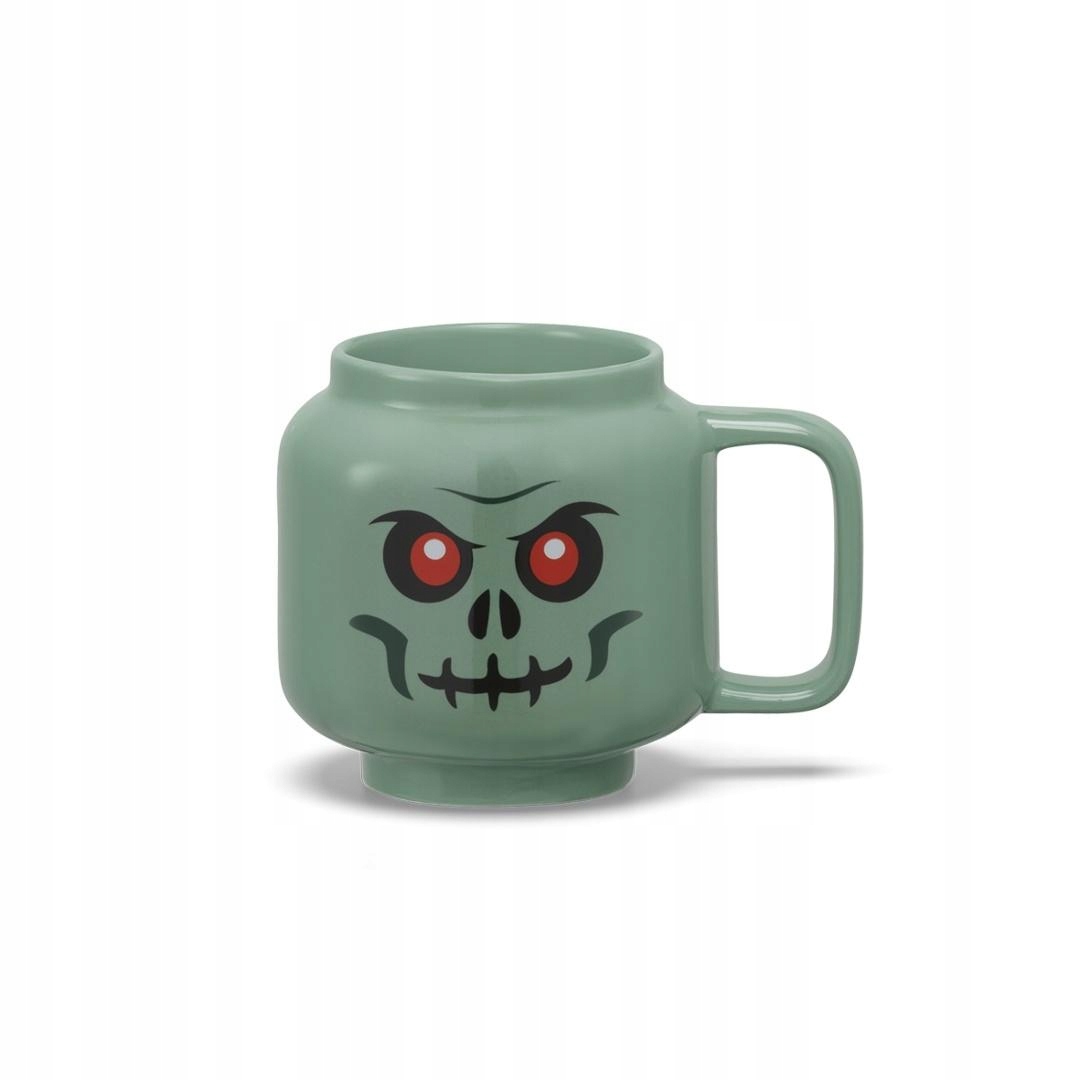 Lego (r) keramický hrnek Iconic Green Skeleton malý Nhg