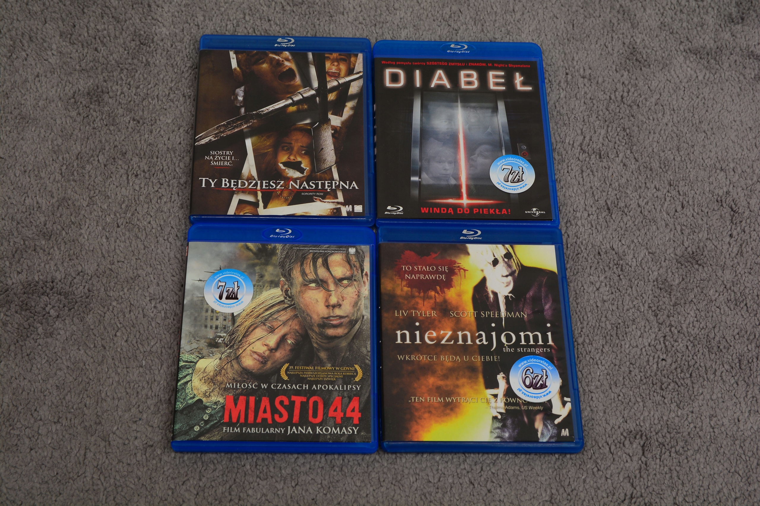 4x płyty Blu-Ray Zestaw filmów płyt Filmy BD 13528304691 - Sklepy, Opinie,  Ceny w