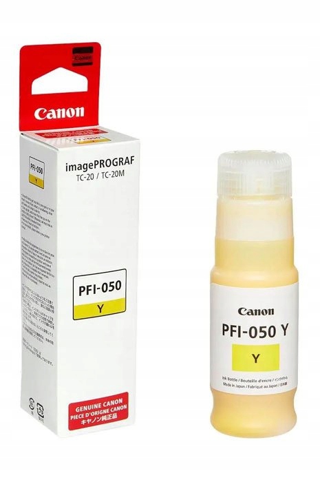 Originálny atrament vo fľaši Yellow Canon PFI-050Y, PFI050Y (5701C001)