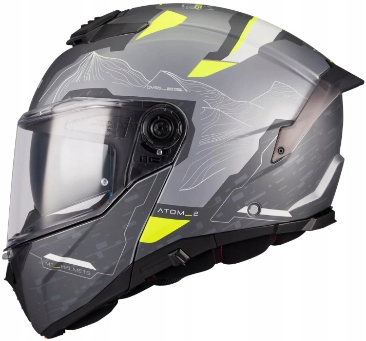 Motocyklová prilba Mt Atom 2 Sv Highlands Silver/grey strieborná šedá Darčeky