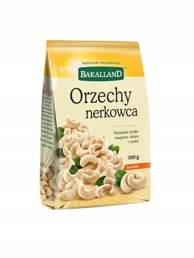 Levně 2x Bakalland Kešu ořechy 300 g