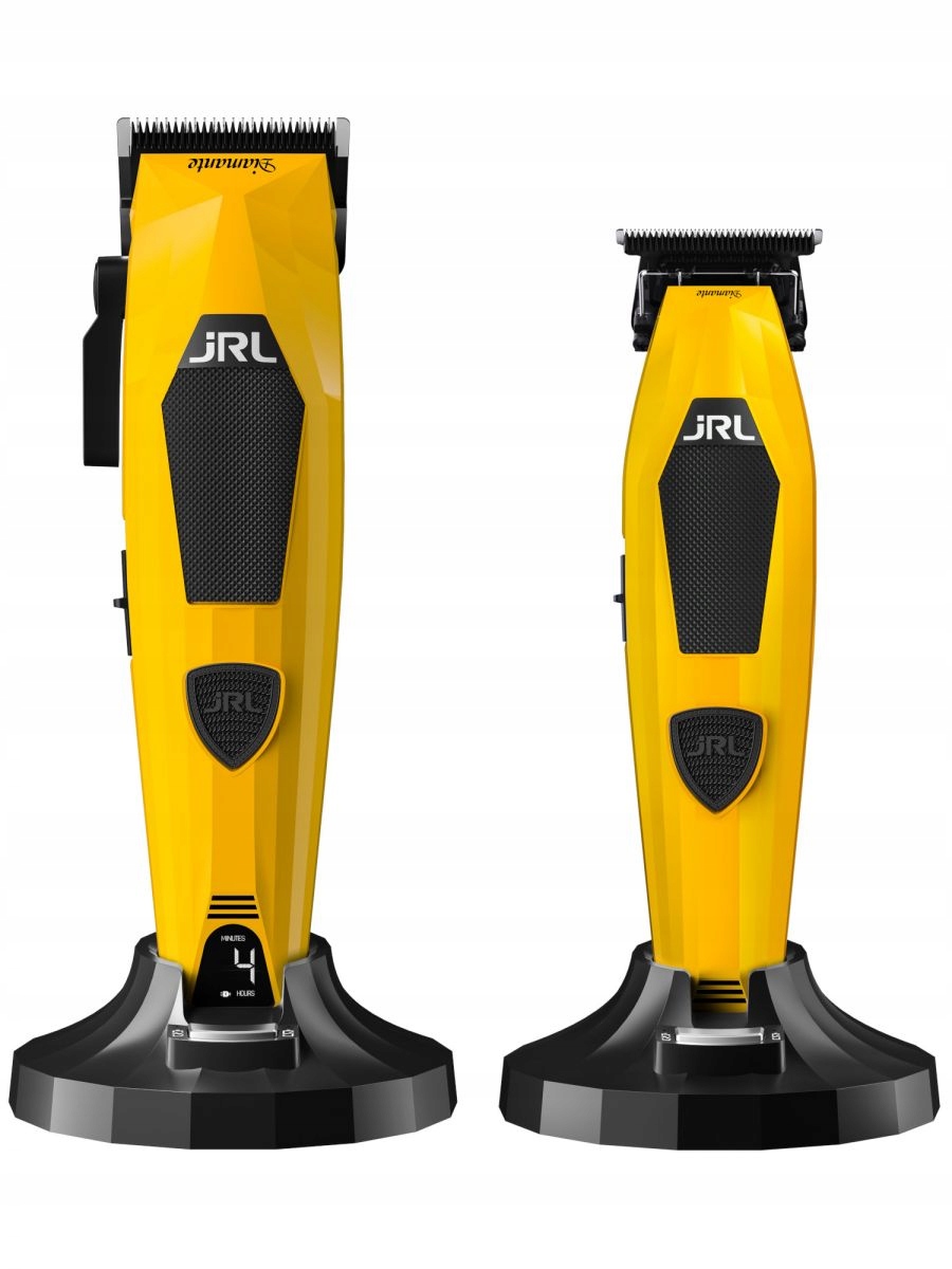 Jrl Diamante 2025C Yellow Sada strojek zastřihovač 2 nabíjecí stanice