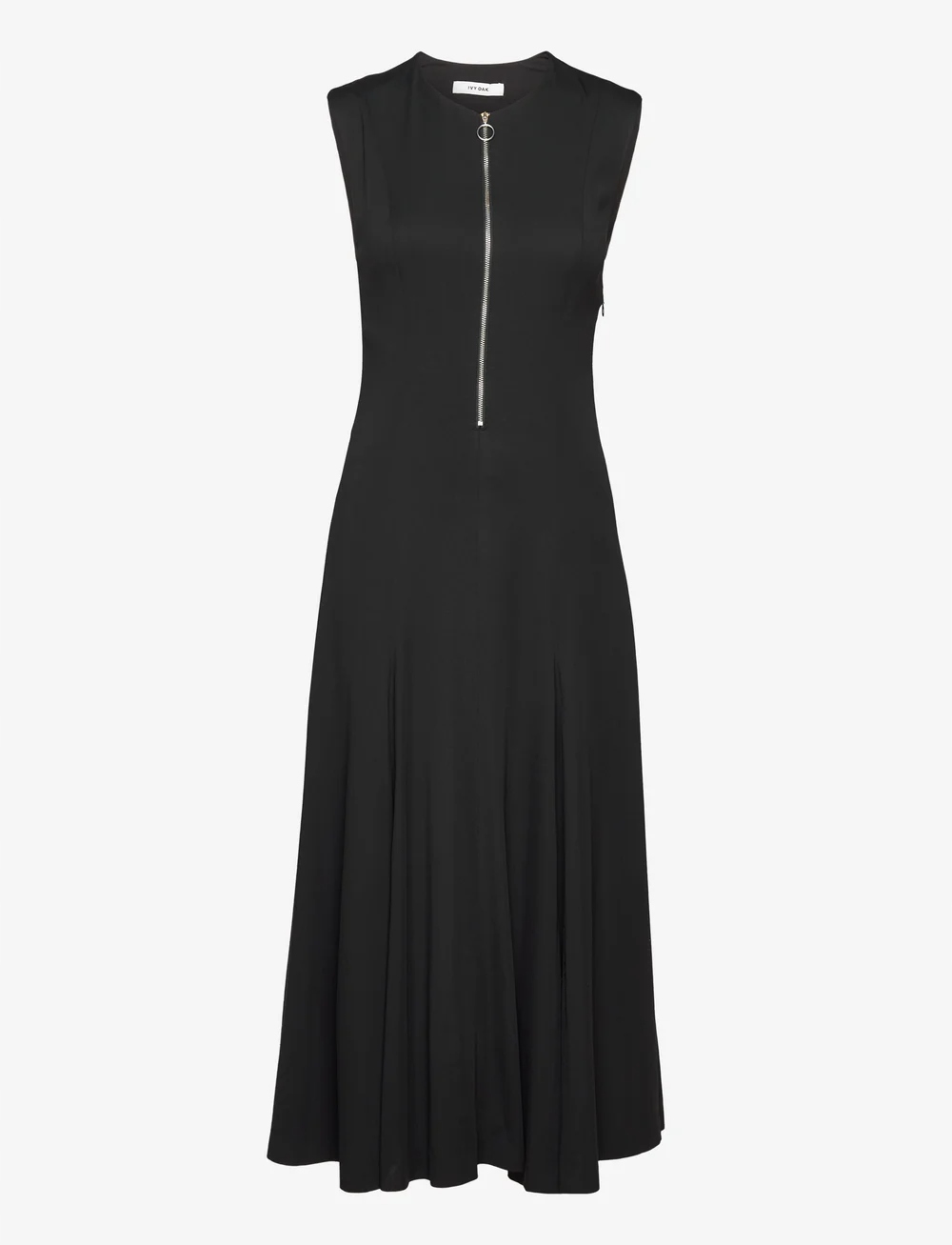 Šaty Ivyoak Long Midi Length Zipped Dress 36