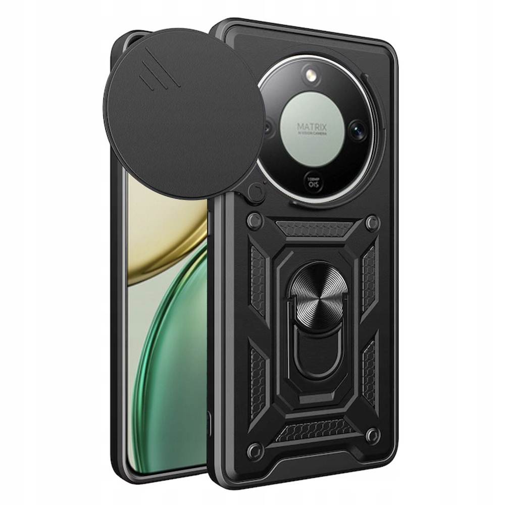 Techsuit etui z ochroną aparatu serii CamShield Honor Magic8 Lite czarne