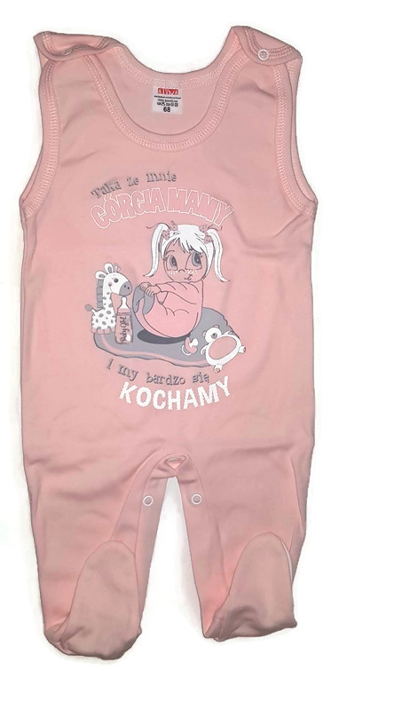 ŚPIOSZKI bawełniane! Śmieszne napisy! Rozm. 68! Rozmiar (new) 68 (63 - 68 cm)