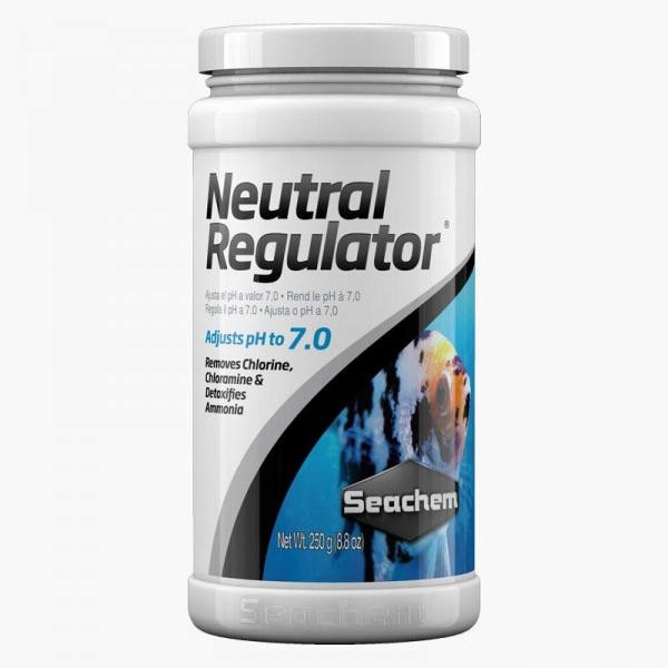 Seachem Neutrální Regulátor 250 G, Přípravek Pro Stabilizaci Ph Na Úrovni 7