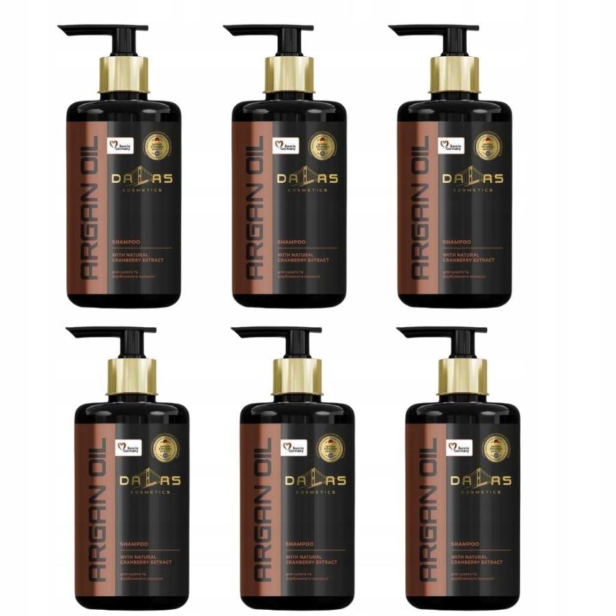 Szampon do włosów suchych Argan Oil