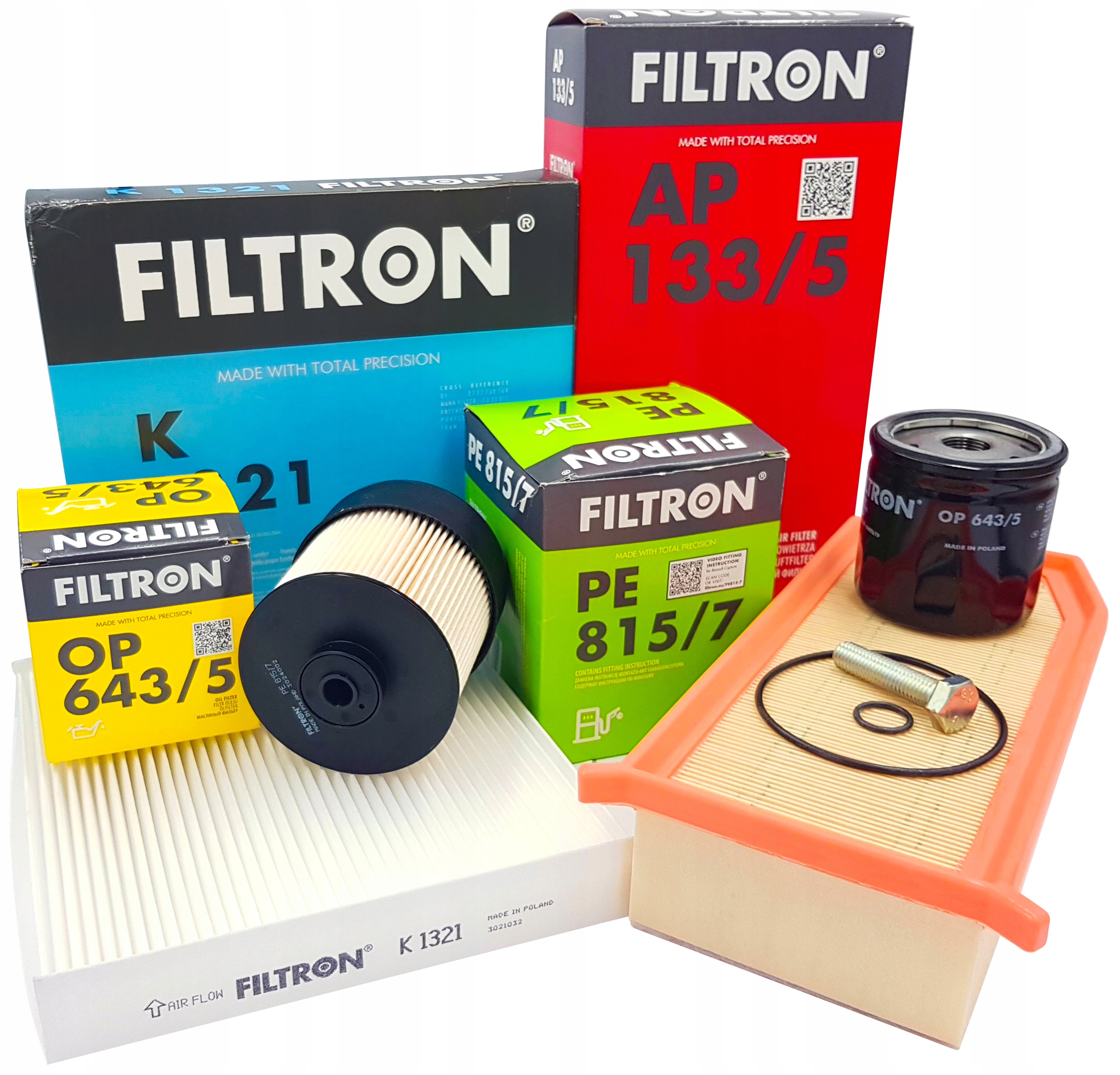 

Filtron Zestaw Filtrów Renault Clio IV 1.5DCI