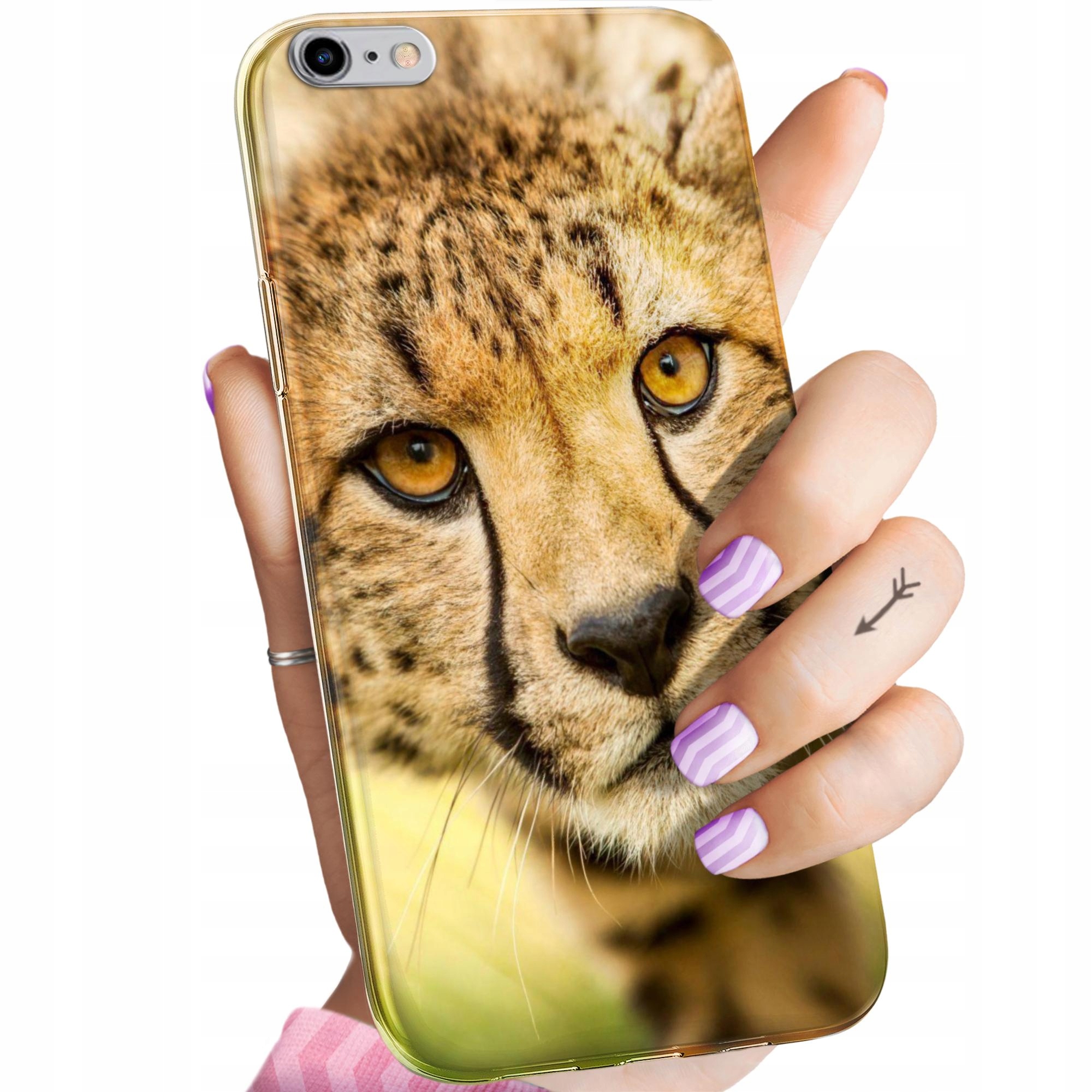 Etui Do Iphone 6 Plus 6S Plus Gepard Cętki Panterka Obudowa Case