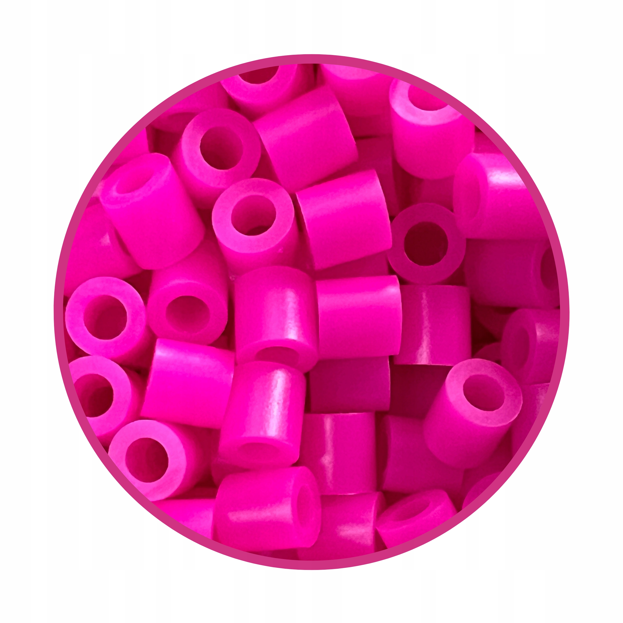 Koraliki do Prasowania Różowe - PINKI POLAPINKI - 1000 szt. RŻ18