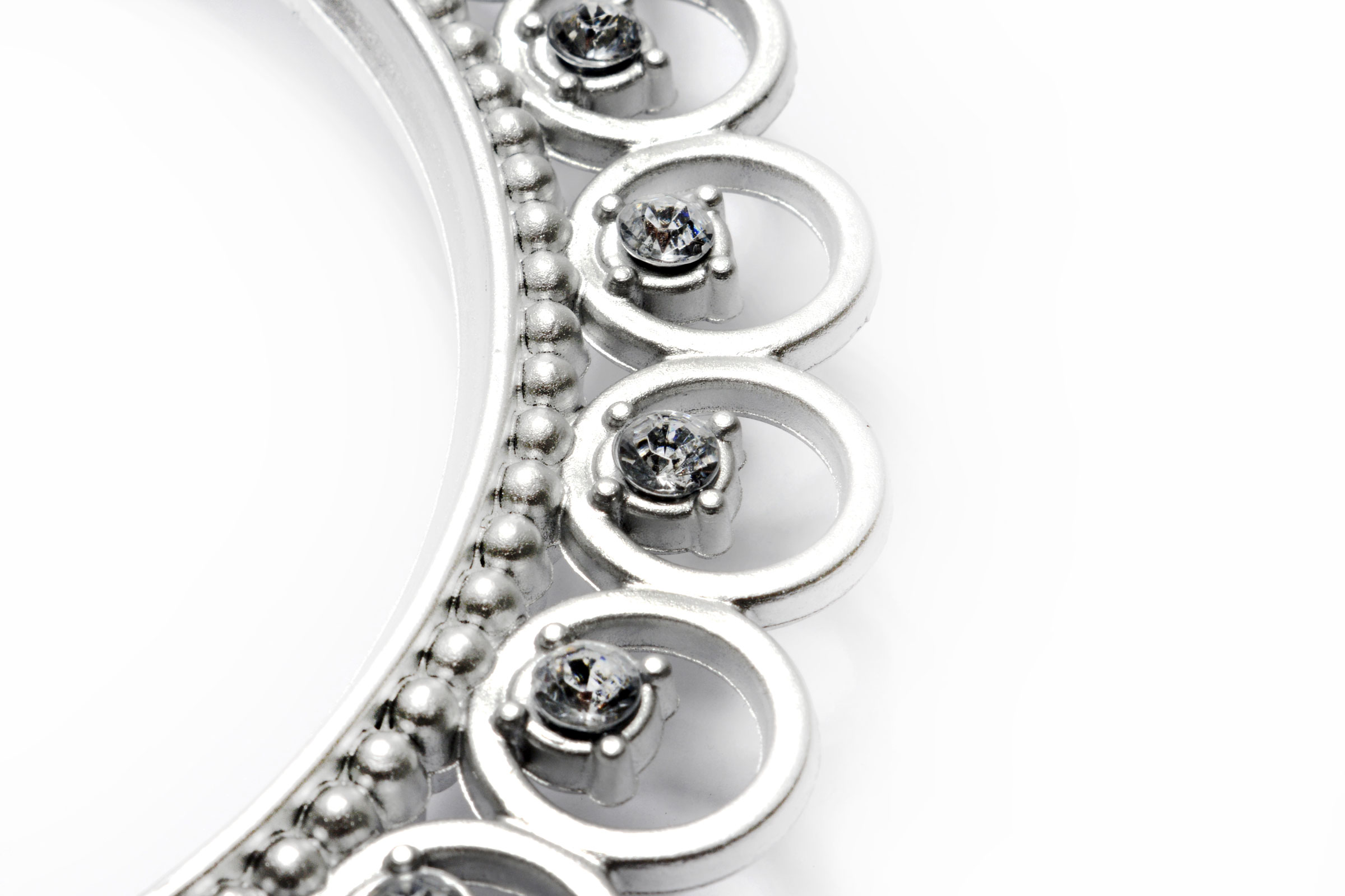 KLAMRY do FIRAN ZASŁON cyrkonie SPINKI OZDOBY OWAL Kod producenta Sp-model-cyr