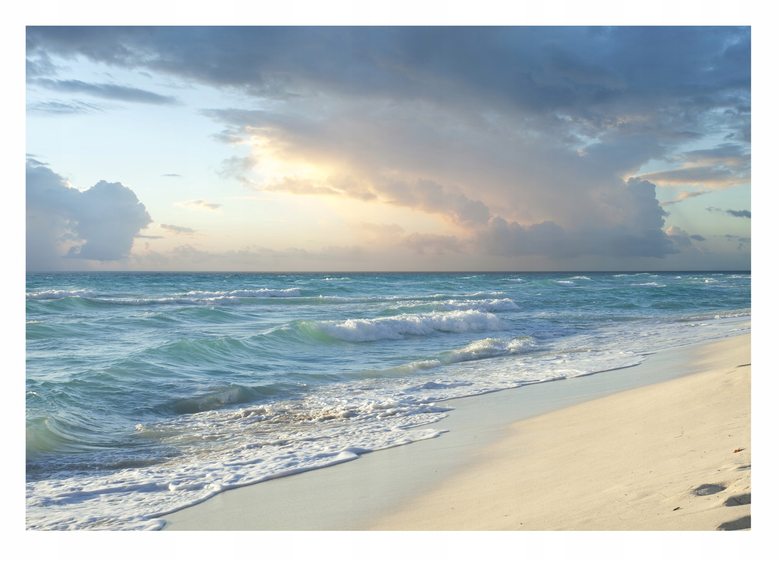 Fototapeta More Pláž Ocean Nebo Mraky 312x219