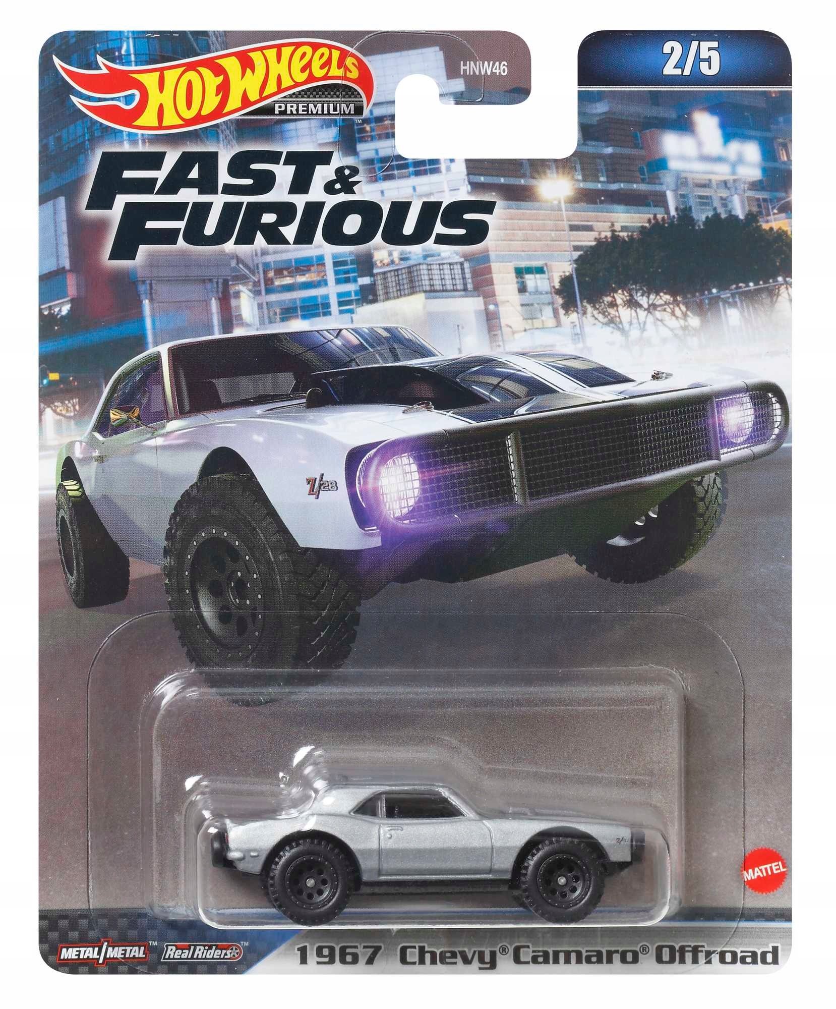 

Hot Wheels Fast & Furious 1967 Chevy Camaro OffRoa