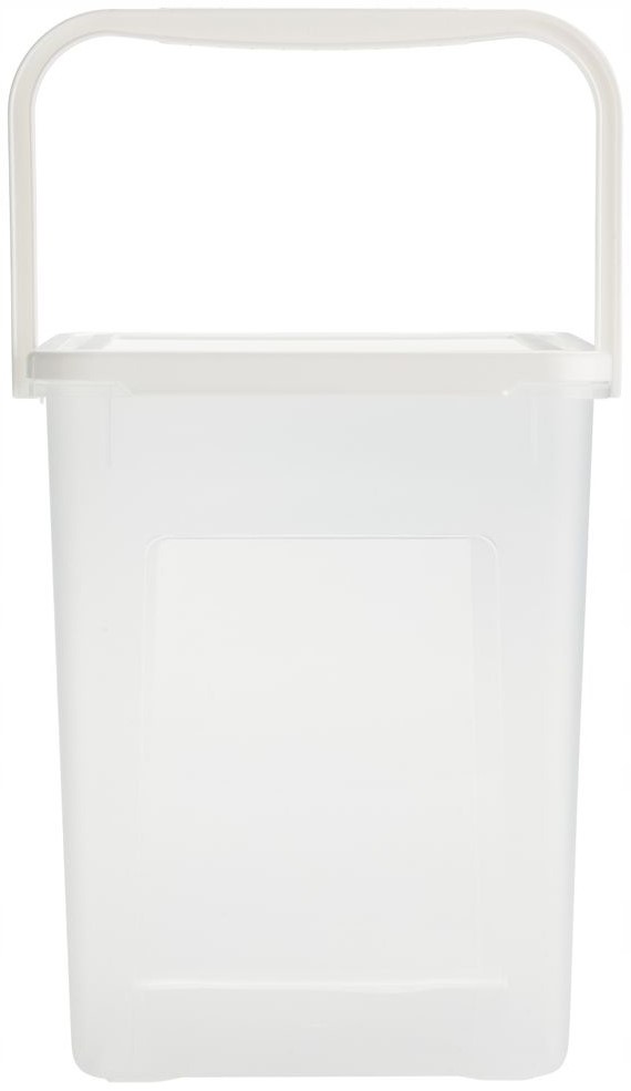 Pojemnik Koszyk na proszek kapsułki detergenty Rotho 9 l Przezroczysty Wysokość maksymalna 27 cm