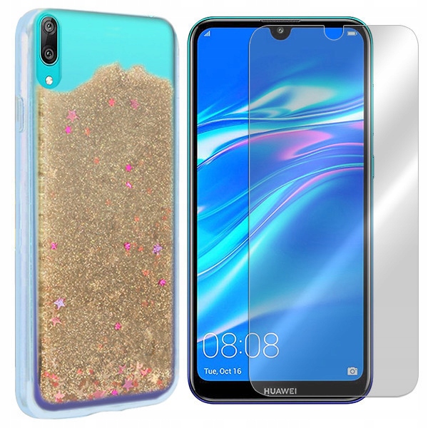 

Etui Do Huawei Y7 2019 Y7 Pro 2019 Gwiazdki +szkło