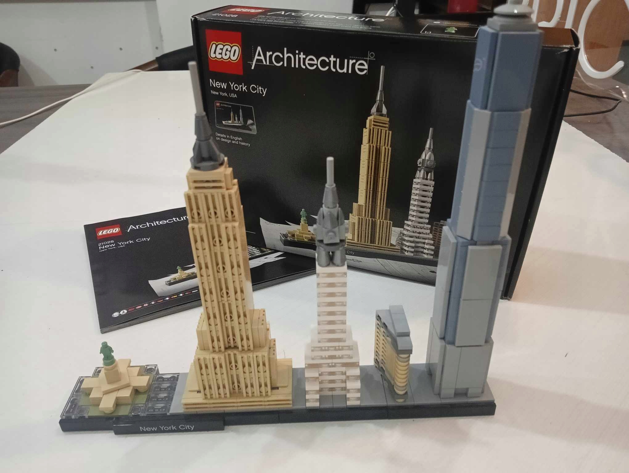 Używany - LEGO Architecture 21028 Nowy Jork