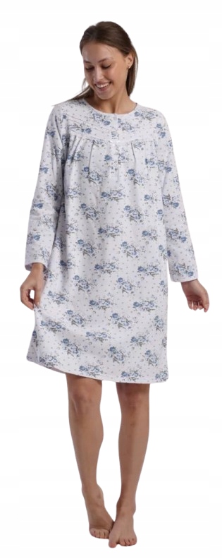 Zateplená Košile S Dlouhým Rukávem Teplá Košile S Dlouhým Rukávem Růže Louka L