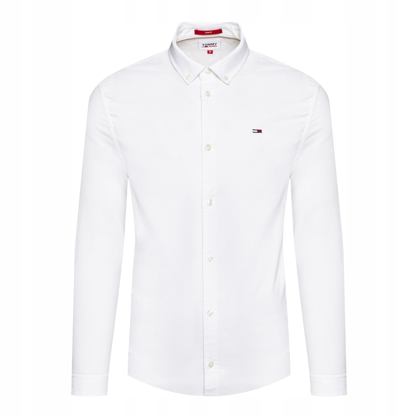 Pánská košile Tommy Jeans DM0DM09594 Bílá, velikost S