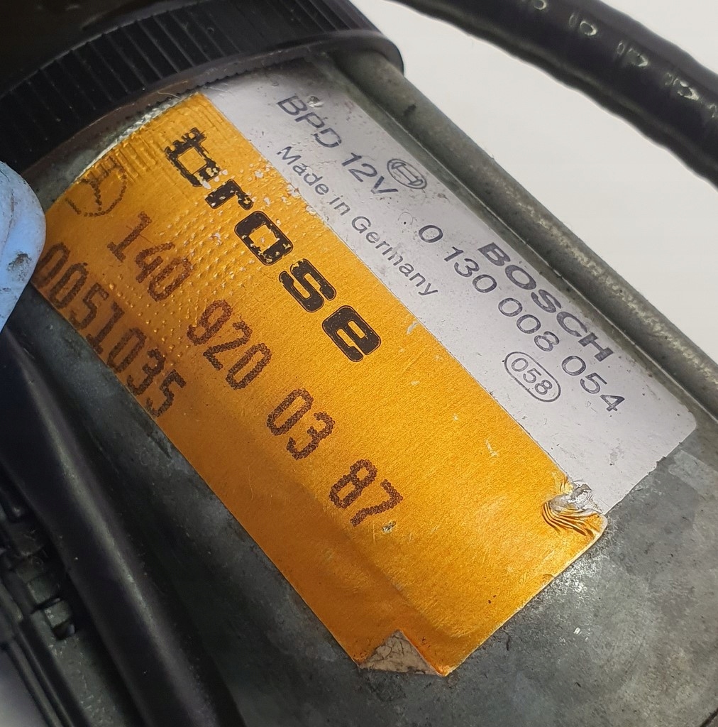 1409200387 - TILTING MECHANISM of the MERCEDES W140 диван назад