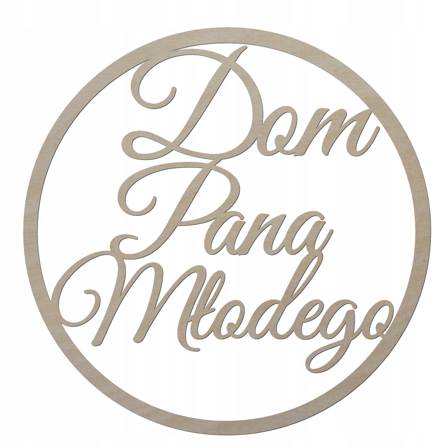 

Obręcz na ślub Dom Pana Panny młodej 4mm 30cm