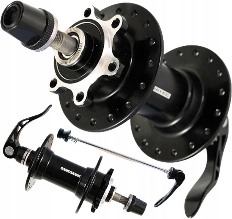 Přední náboj Novatec NT-D041 32H, osa Thru 9 mm