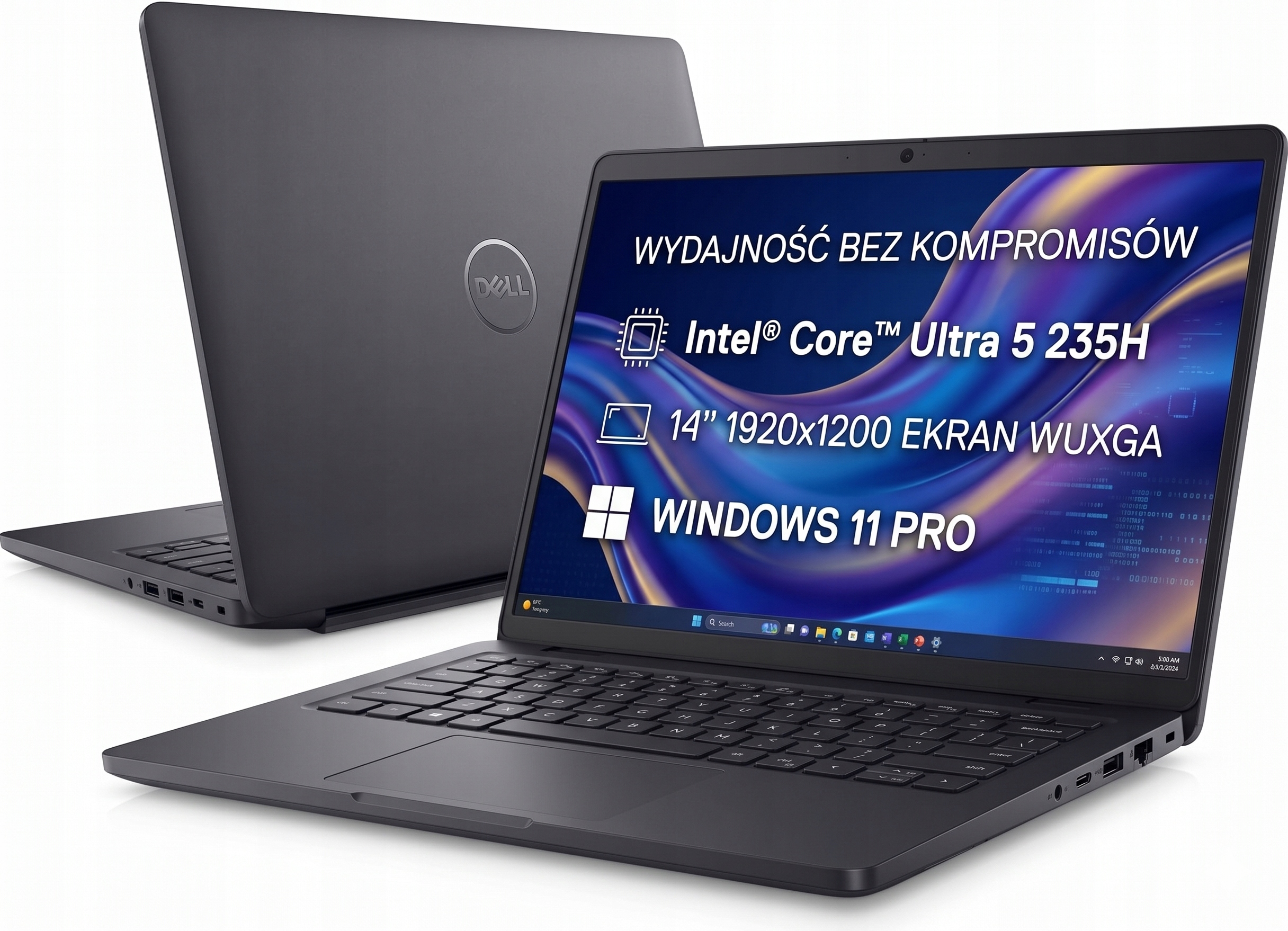 Biznisová Dell Pro Max 14 Intel Core U5 235H 64/512GB 14" Fhd+ W11P Čítačka