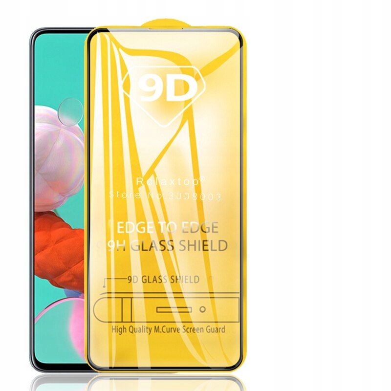 

Szkło Na Cały Ekran Do Samsung Galaxy A71 / 9D