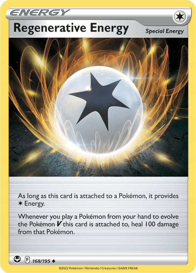 ORYGINALNA KARTA POKEMON Regenerative Energy (SIT 168)