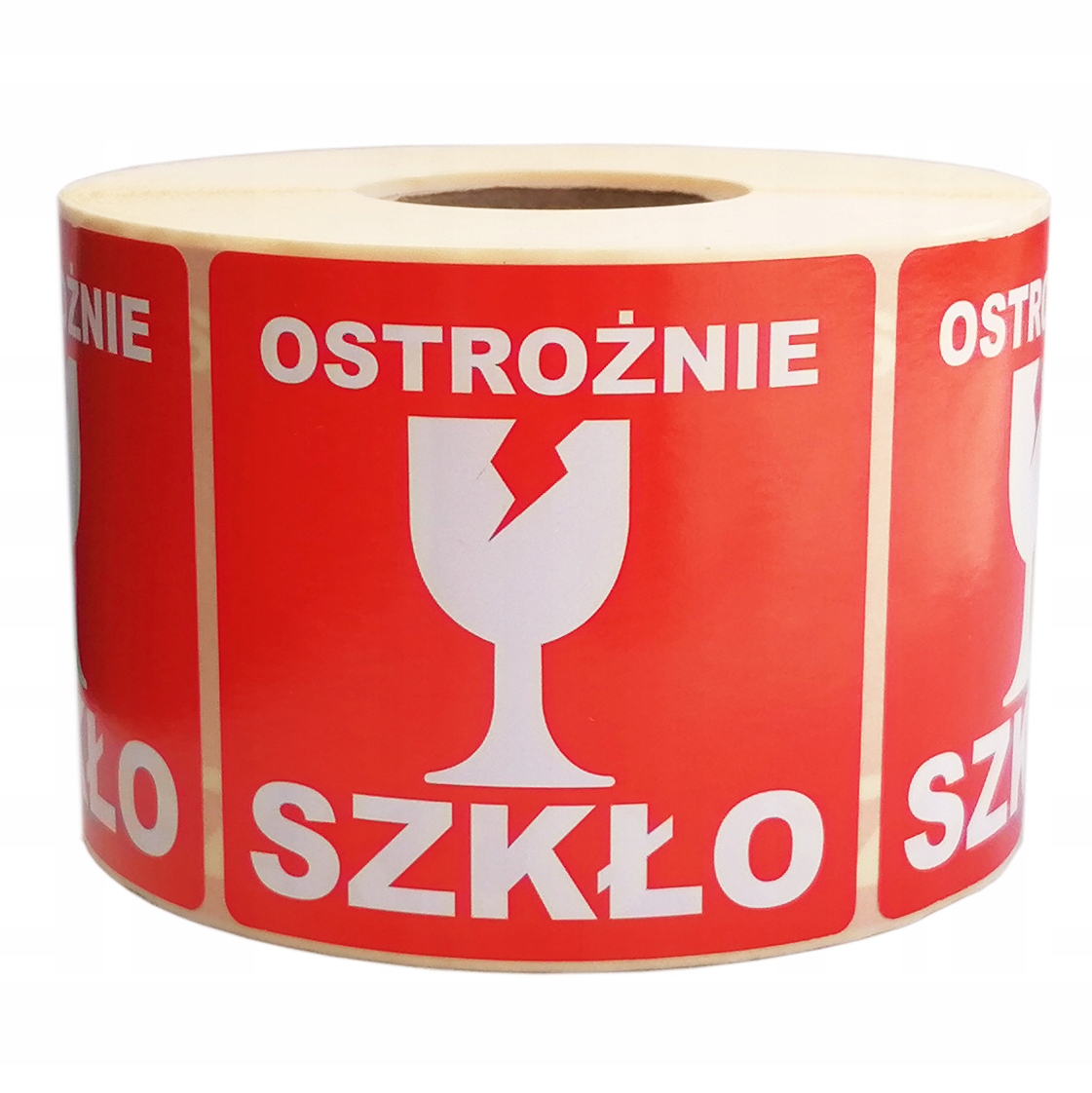 

Etykiety Naklejki Ostrożnie Szkło 1000 szt Pl