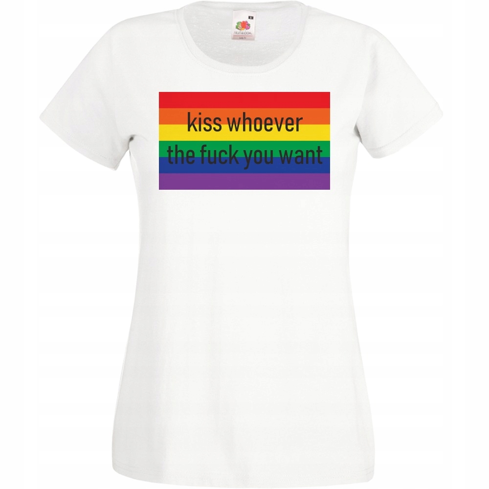 

Koszulka Lgbt marsz równości M biała