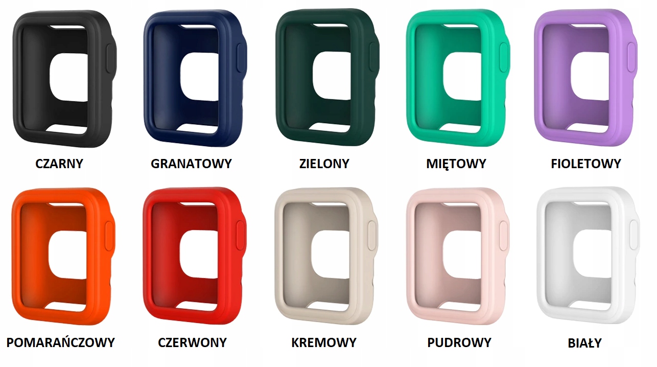 ETUI CASE OBUDOWA NAKŁADKA DO XIAOMI MI WATCH LITE | KOLORY Kolor beżowy