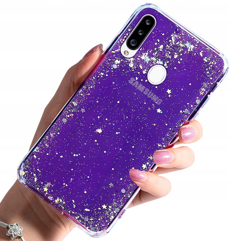 

Etui do Samsung Galaxy A20S Case Brokat Szkło 9H