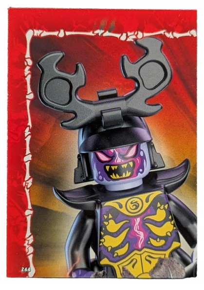 Karta Lego Ninjago Seria 4 Puzzle Numer 244