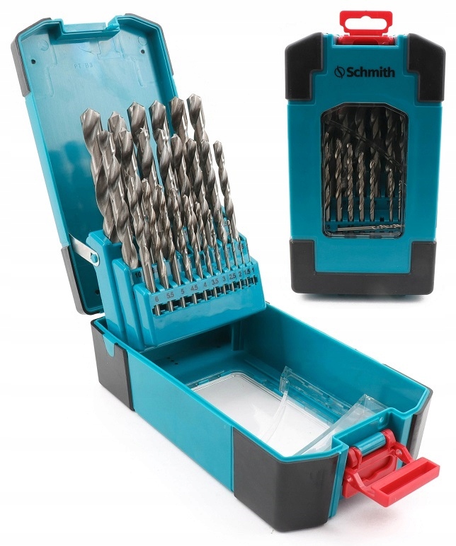 

Wiertła Do Metalu Hss 25szt 1-13mm Zestaw Schmith