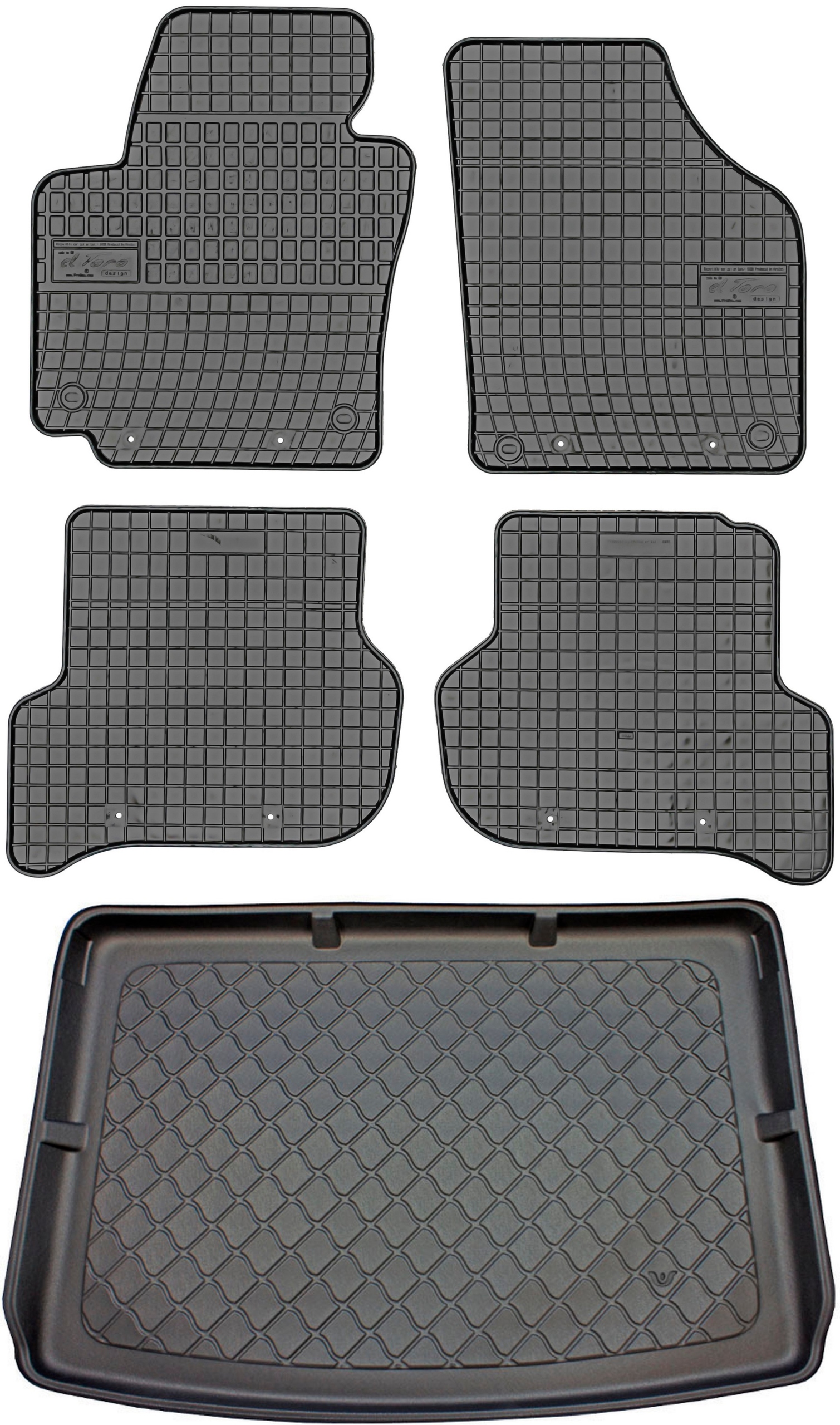 Volkswagen Golf Plus Hb 2005-2009 Koberce s rohožou