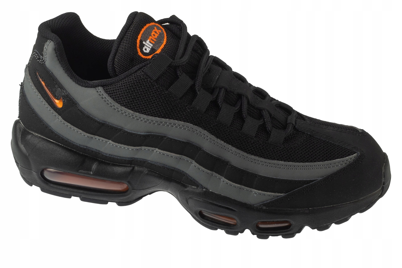 Nike Air Max 95 [40,5] Pánské semišové tenisky černé