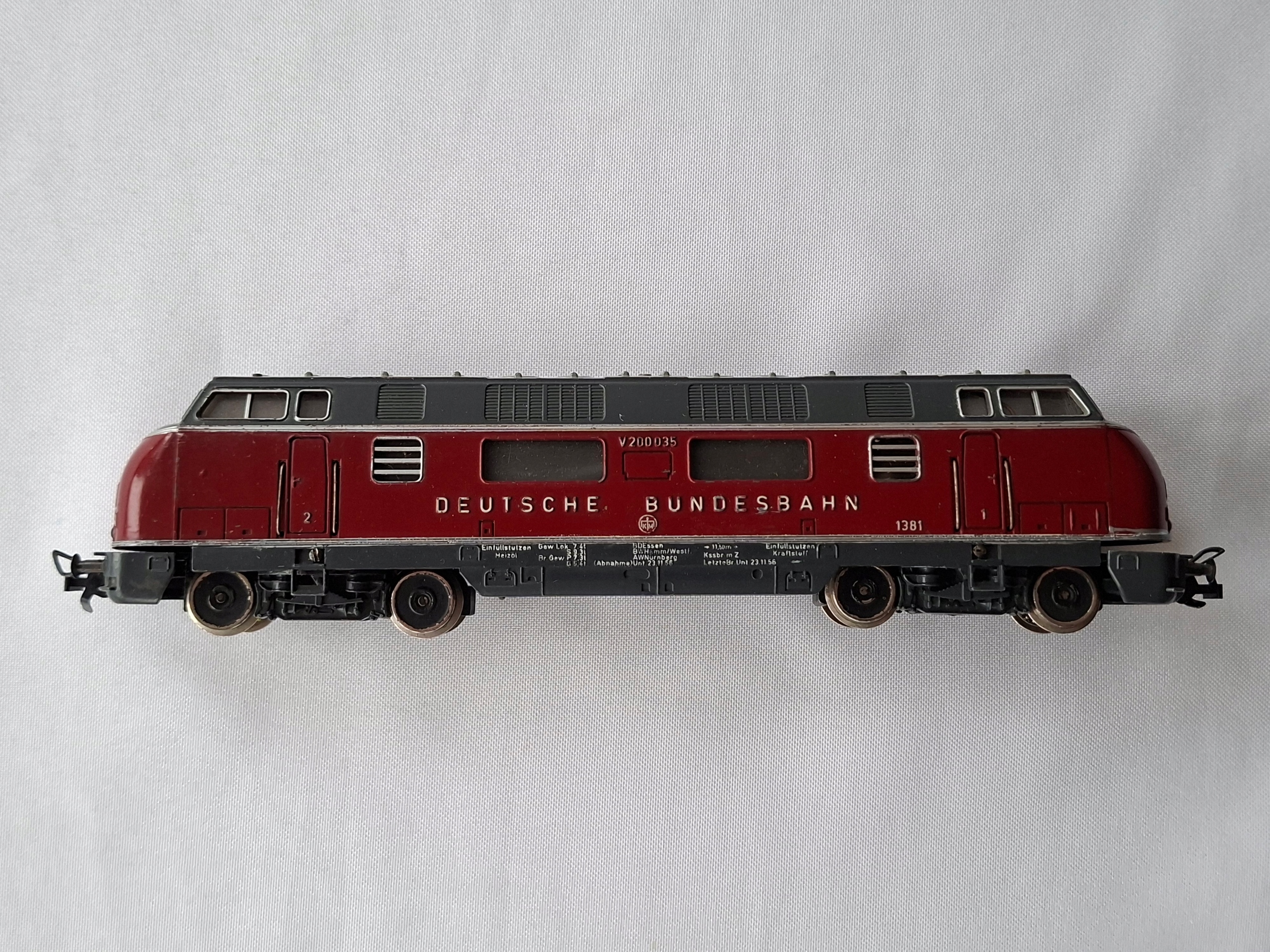 spalinowóz V 200 035 DB ep. III FLEISCHMANN